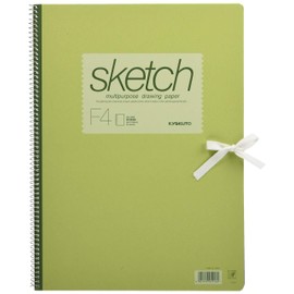 Kyokuto SK945 Thick Sketchbook, Olive