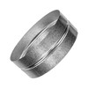 8" Inch / 200 mm Metal Vent Duct Connector -