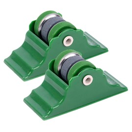 TorSor 2 Pack Rolling Knife Sharpener Kit Roller Style Knife Sharpener Knife Sharpening Tool for Kitchen Knives Chef Knife Meat Cleaver Razor Sharp Blades Butcher Knife Kitchen Scissors Poultry Shears