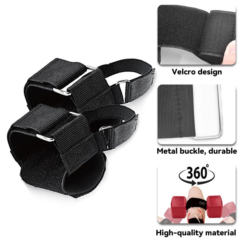 One Pair Adjustable Foot Strap Weights Comfortable Breathable Dumbbell Ankle