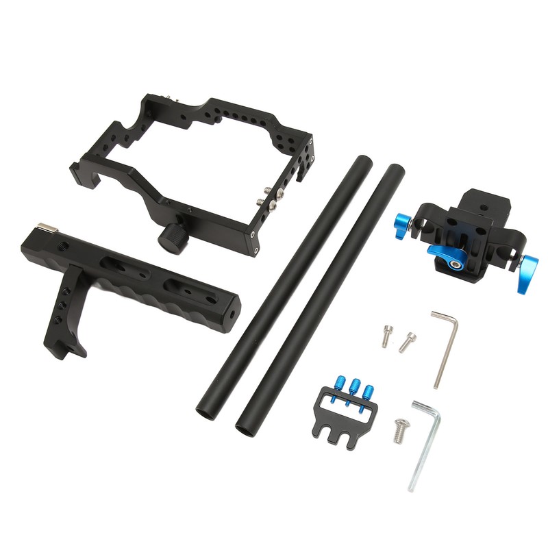 Camera Video Cage Lightweight Aluminum Alloy Camera Cage Rig with