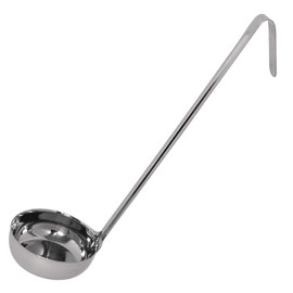 Vogue GG004 Flat Bottom Ladle 118 ml Stainless Steel Kitchen Cooking Serving Utensil