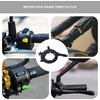 Motorcycle Throttle Cruise Control Clamp, Universal Handlebar Lock Assist, Motorcycle