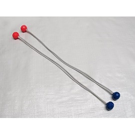 Bungee Sail Ties with Balls x2 (4MM X 400MM Sail Fastners Secure Hold Marine Boat Deck Yacht)