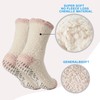 Bulinlulu Fuzzy Socks With Grips for Women 5-Pairs Non Slip