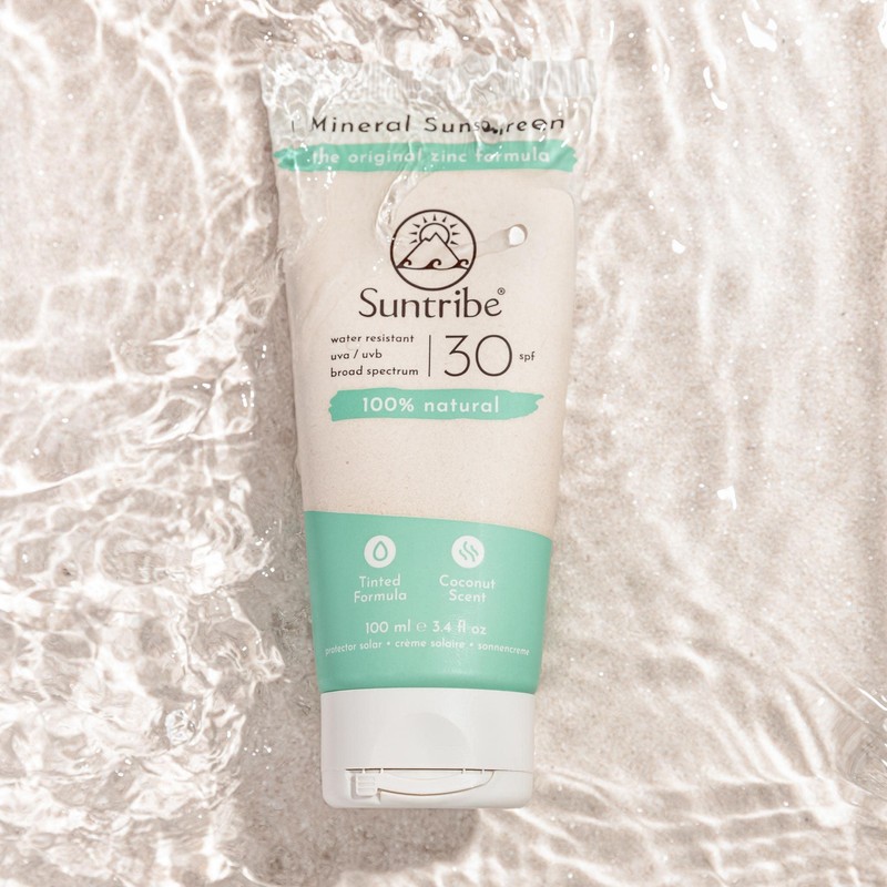 Suntribe organic sun cream, for body and face, SPF 30,
