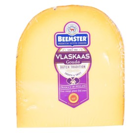 Dutch Cheese Bemster Vlaskaas Medium Aged Gouda 1 lb.
