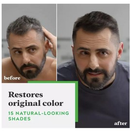 Just For Men Shampoo-In Hair Color, Medium Brown, H-35, with Keratin & Vitamin E 115090493394