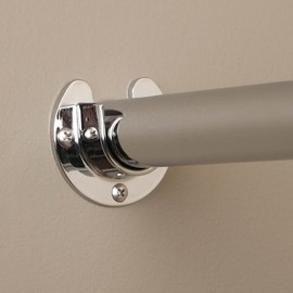 Closet Pro HD CD-0010-CH Heavy Duty Closet Pole Sockets, Chrome