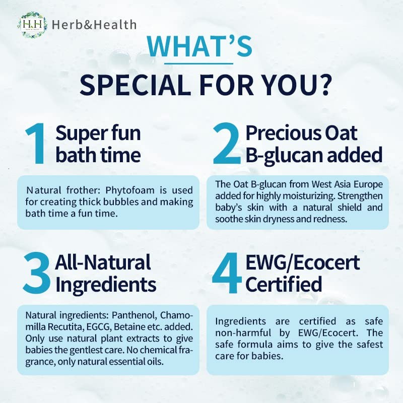 HH Oat Saponins Bubble Bath(500g) - Aurantii Rose