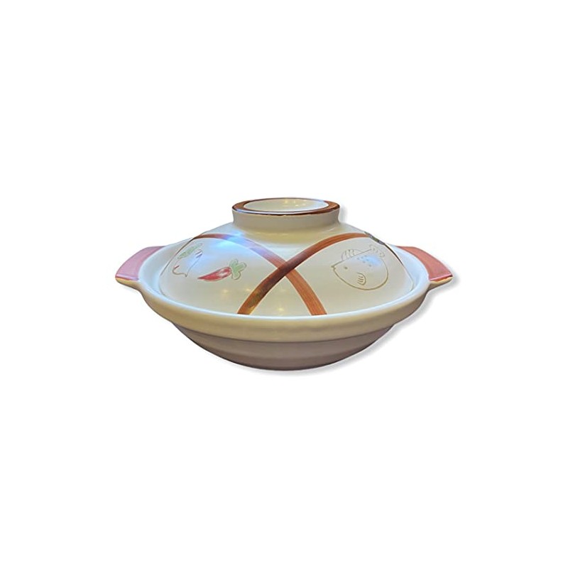 White Casserole Clay Pot (24oz)