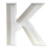 K LETTER ALPHABET STENCIL AND COOKIE CUTTER DECORATING SET MADE