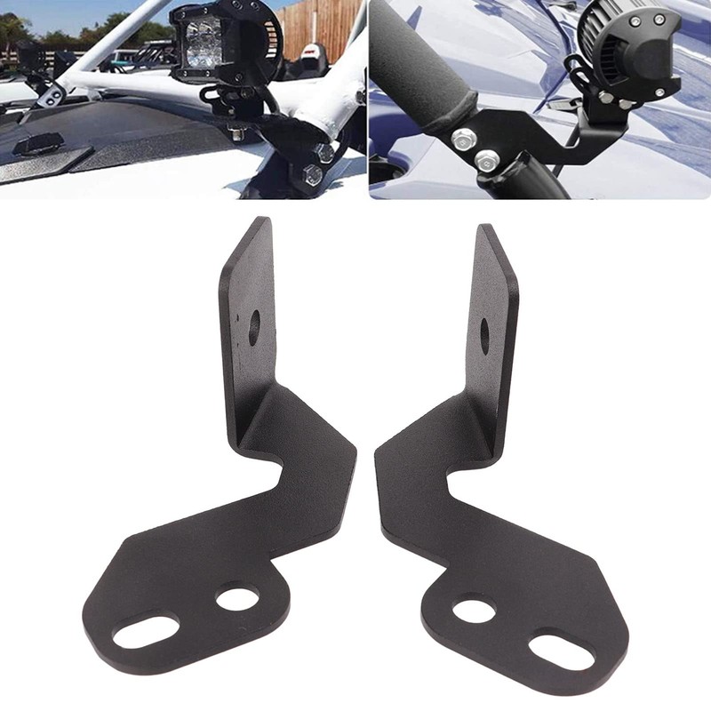 UTV LED Light Mounting Bracket 2 Pieces Side Pillar Mounting