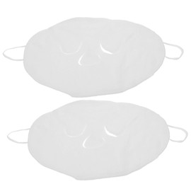 FOMIYES 4pcs Reusable Face Towel Masks for Skincare Soft Fleece Facial Kits for Women for Hydrating Facial Treatments and Easy Daily Use