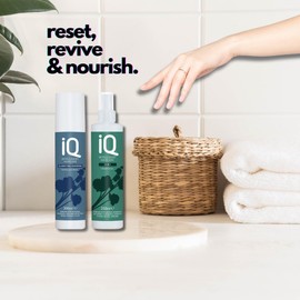 IQ Intelligent Haircare 10-in-1 Multifunctional Treatment (250ml) with IQ Intelligent Haircare Clarifying Shampoo (300ml) - Ultimate Haircare Duo for Nourishment and Purification