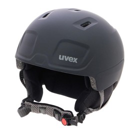uvex Unisex Youth Heyya Pro Ski Helmet, Black Matt, 54-58 cm