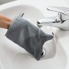Erwin Müller Microfibre Make-Up Gloves, Makeup Remover, Face Cleansing, Pack