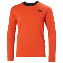 Helly Hansen Unisex Kid's JR HH LIFA Active Set Base Layer Bottom, 147 Cherry Tomato, 14 Years