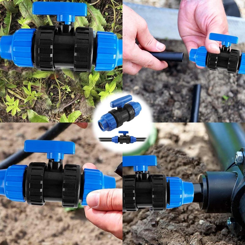 LNGJIN PP Connector, Diameter 32 Fitting, PP Fitting 32 mm,