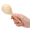 2Pcs Sand Hammer Early Education Instrument Wooden Toddler Percussion Musical