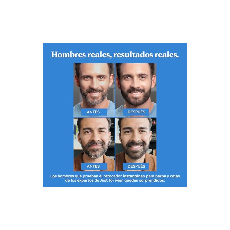 Just For Men Retoque Instantáneo de Canas y Cejas Negro