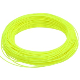 Yellow WF Fly Fishing Line Kit 7WT Fly Fishing Line Leader Braided Backing Fish Line