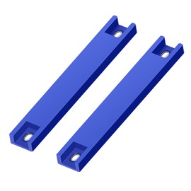 2 Pack Magnetic License Plate Holder，Temp Tag Holder for Car Dealer License Plates on Test Drives，Magnet License Plate Holder，License Plate Magnetic Mount，License Plate Magnet（Blue）