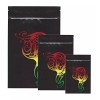 Generic Smell Proof Bags by Cannaline - Rasta Lion Design