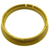 4x Centring Rings 72.5-66.6/72.5 to 66.6 Yellow