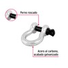 Fiero GRI-3/8, Grillete de 3/8", perno roscado, galvanizado por inmersión