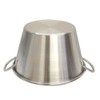 23"W x 13''H Carnitas Cazo Stainless Steel Caso Pot Pan