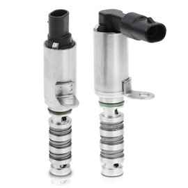 A-Premium 2-PC Intake & Exhaust Engine Variable Valve Timing (VVT) Solenoid Compatible with Hyundai Elantra, Kona, Sonata, Tucson & Kia Optima, Forte5, Soul, 1.8L 2.0L, Replace# 243752E100, 243552E100