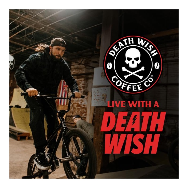 Death Wish Coffee, Organic and Fair Trade, Light Roast Coffee