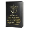 JOHSBYD Fourth Wing Leather Journal Notebook Dragon Gift Bookish Gift