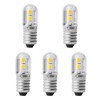 GutReise E10 LED Light Bulb,5 PCS 24V Warm White Lamp