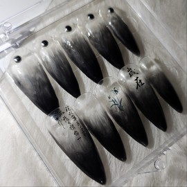 [Handmade nail tips] Watercolor (2 ver) - Stiletto / [수제네일팁] 수채화 (2 ver) - 스틸레토