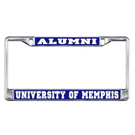 Craftique Memphis Plate Frame (Domed Memphis Alumni Plate FRA (22094))