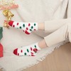 CLOOOUDS Women Christmas Fuzzy Socks Fluffy Socks Winter Warm Cozy