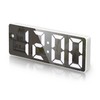 Criacr LED Digital Alarm Clock with Large Numbers Display, Portable