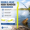 Fishing Hook Remover Set 5pcs, Hook Disgorger Tools, Plastic &