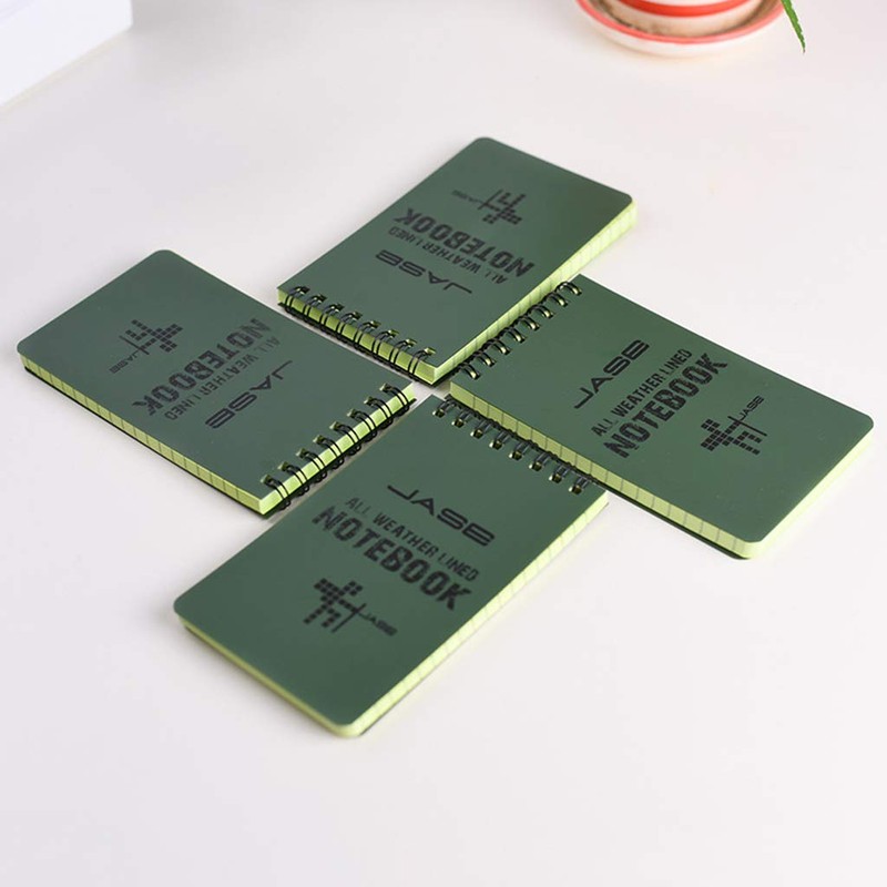 WOWOWO Tactical Notebook All-Weather Waterproof Writing Paper Notebook Military Outdoor