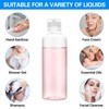 Lainballow 50 Pcs 3.4oz/100ml Plastic Travel Bottles, Leakproof Travel Bottles