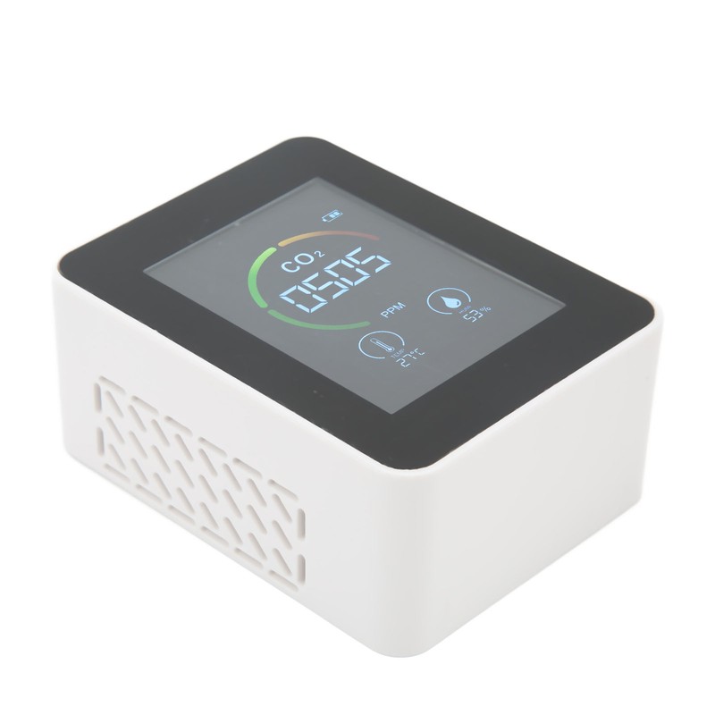 Carbon Dioxide Detector Large Screen Semiconductor Sensor Air Quality Monitor