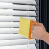 10-Pack Window Blind Cleaner Set: Includes 1× 7-Finger Detail Brush,