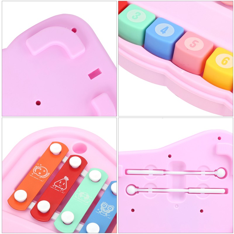 Baby Piano 8 Scale Children Xylophone Music Educational Learning Kids