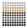 Mini Snap Buttons 100pcs Doll Making Snap Buttons, 5 Colors