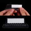 Jovitec 120 Sets Hanging Folder Tabs and Inserts Clear Plastic