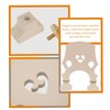 Violin Bridge Maple Wood Adjustable Brass Screw Double Bass Bridge