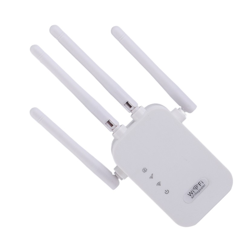 WiFi Extender 300Mbps 4 Antenna Strong Signal Transmission Efficient Heat