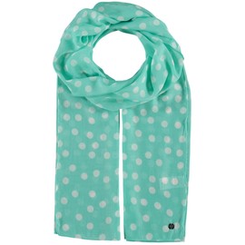 FRAAS Ladies Polka Dot Pattern Scarf - Perfect for Spring and Summer - Airy Fashion Accessory, Honest Green